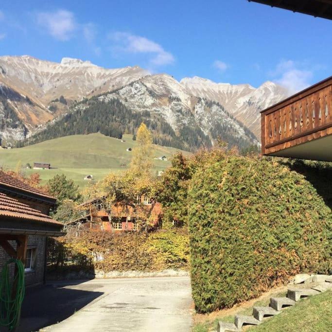 Cozy Apartment In The Heart Of The Alps Chateau-d'Oex Bagian luar foto